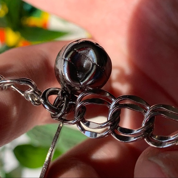 VTG WELLS .925 Signed Capricorn Charm Bracelet - Picture 5 of 5